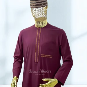 Burgundy Bloom – Oban Wears Senator Wear Ensemble