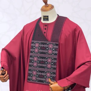 Crimson Sovereignty – Oban Wears Agbada