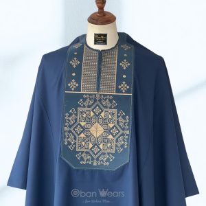 Regal Indigo – Oban Wears Gilded Splendor