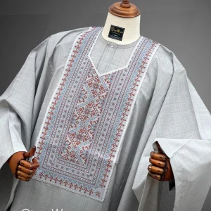 Silver Lineage – Oban Wears Agbada